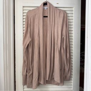Athleta Pranayama Wrap Tan Beige Size 1X